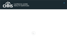 Tablet Screenshot of chhs.com